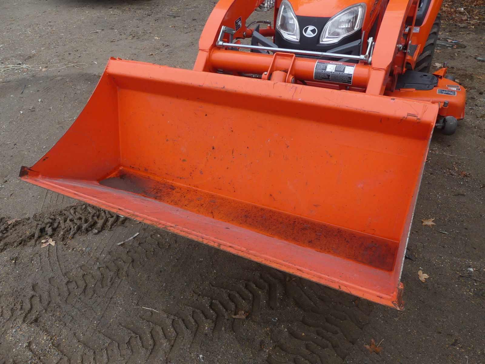 Kubota BX2380 MFWD Tractor, s/n KBUCIBHRKLGF39245: Rollbar, LA344 Loader w/