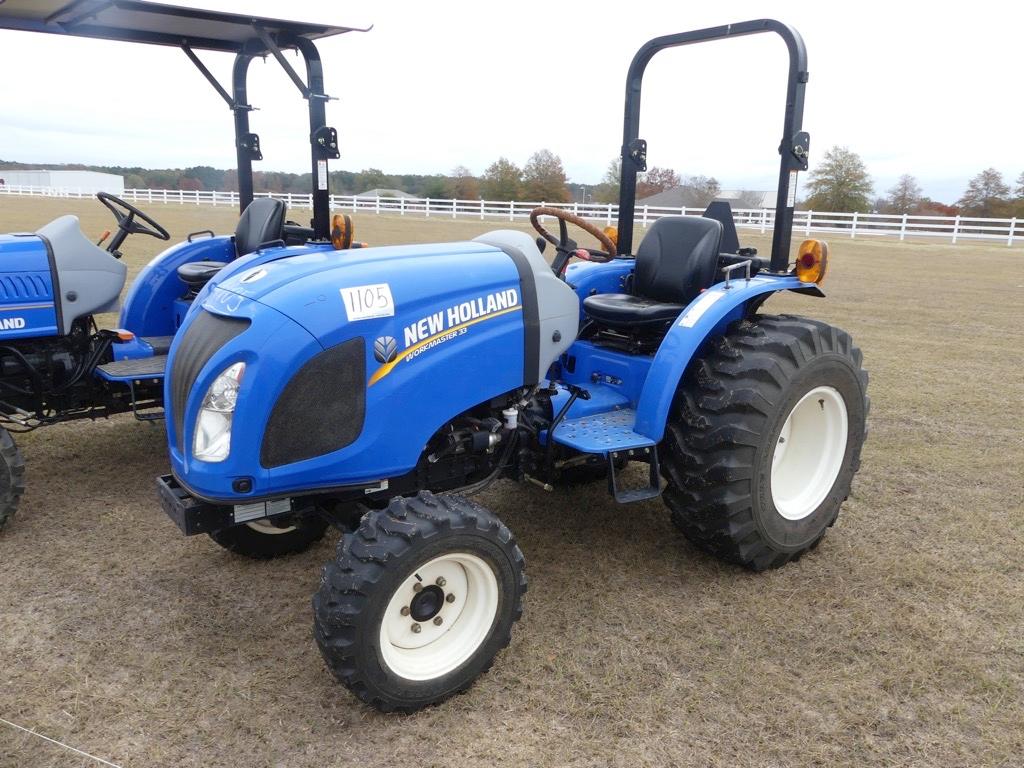 2015 New Holland Workmaster 33 MFWD Tractor, s/n 2270001690: Meter Shows 35