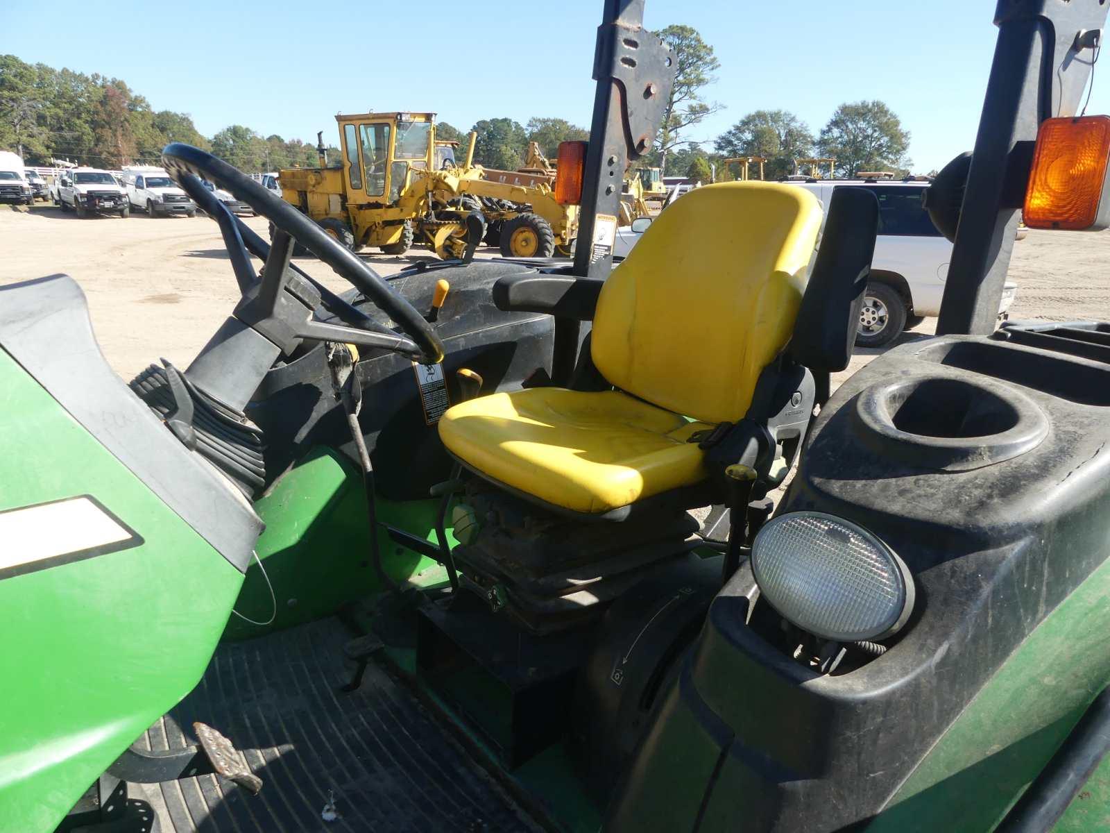 John Deere 5225 Tractor, s/n LV5225S320039: 2wd, Canopy, Turf Tires, PTO, H