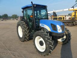 New Holland T4030 MFWD Tractor, s/n ZBJA20132: C/A, Meter Shows 1559 hrs