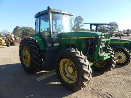 John Deere 7410 MFWD Tractor, s/n RV7410J060902: C/A, Powerquad, PTO, Drawb