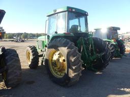 John Deere 7410 MFWD Tractor, s/n RV7410J060902: C/A, Powerquad, PTO, Drawb