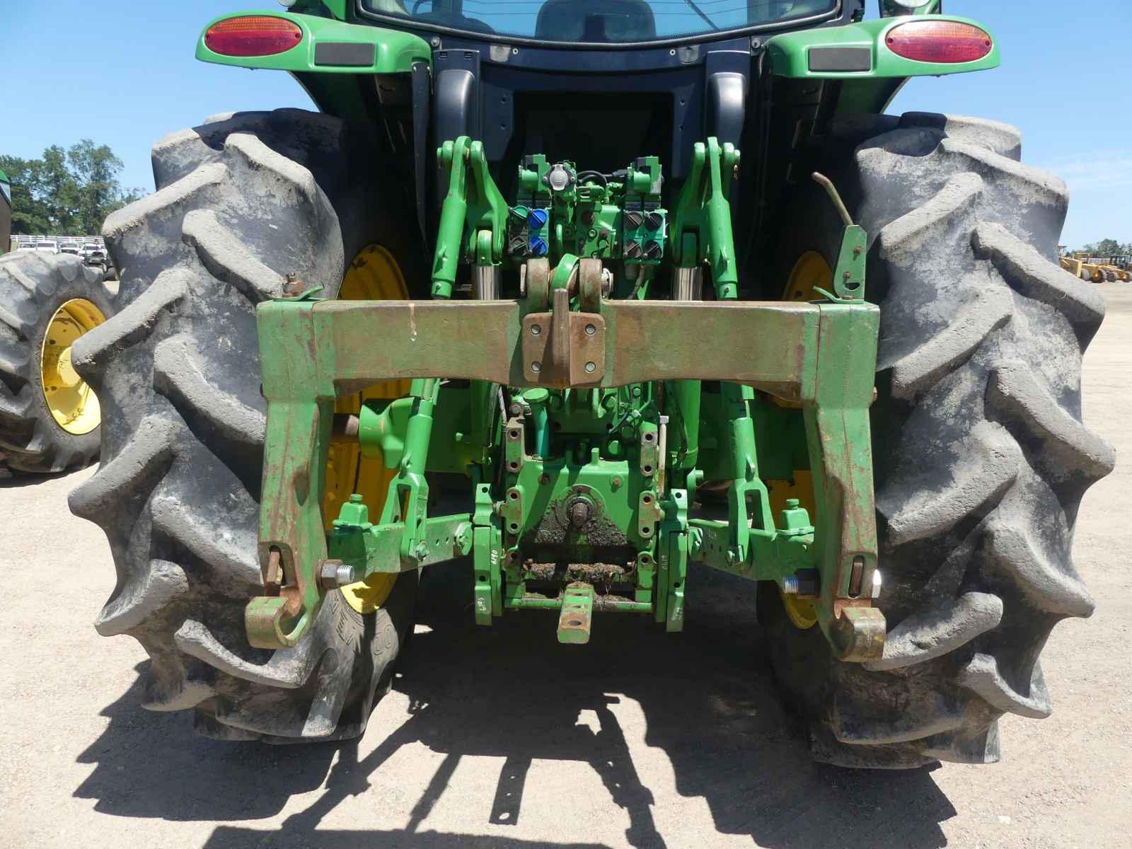 2013 John Deere 6170R MFWD Tractor, s/n 1RW6170RLDD011624: C/A, Rear Quick