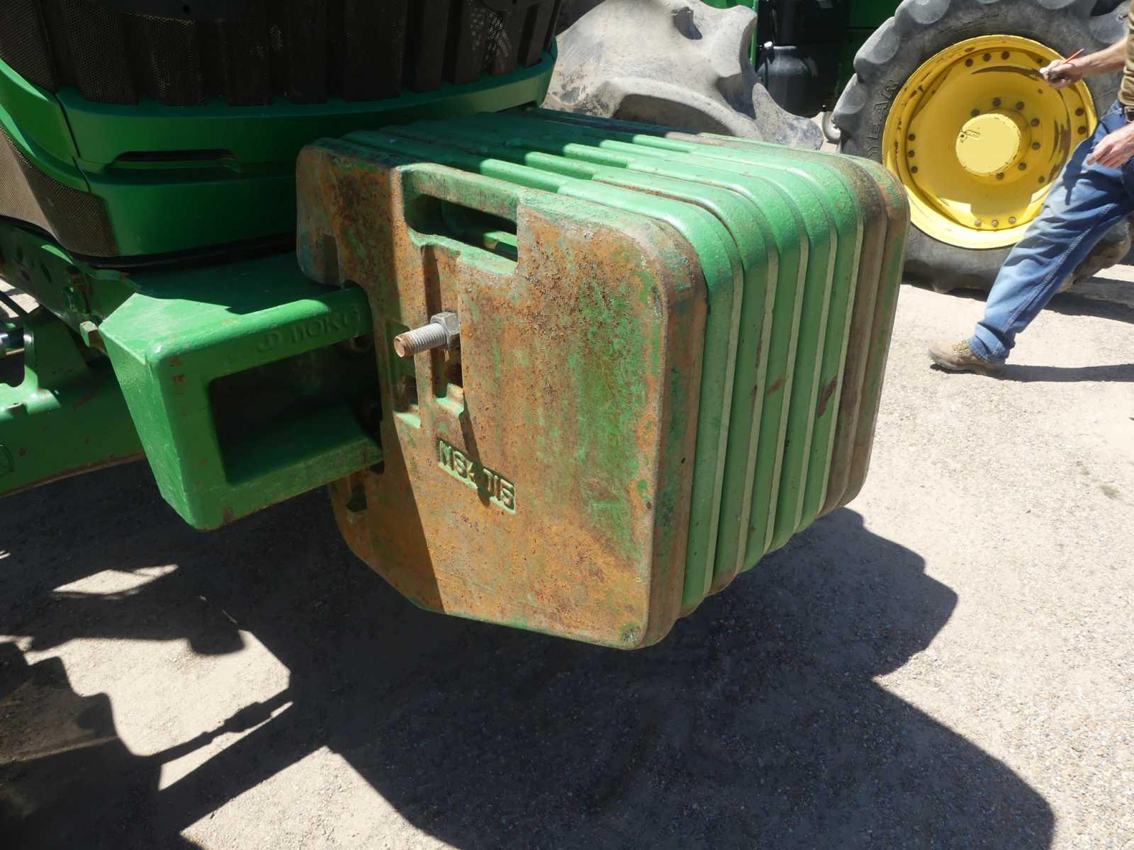 2013 John Deere 6170R MFWD Tractor, s/n 1RW6170RLDD011624: C/A, Rear Quick