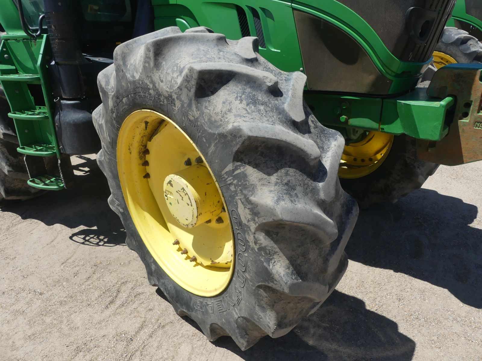 2013 John Deere 6170R MFWD Tractor, s/n 1RW6170RLDD011624: C/A, Rear Quick