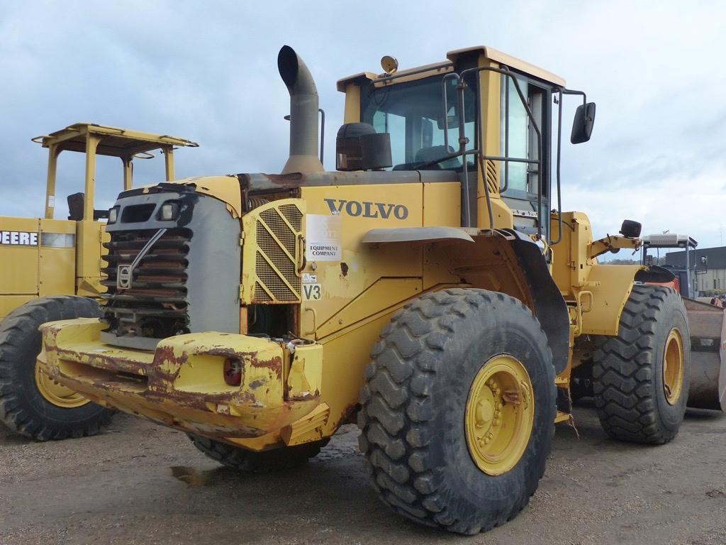 2008 Volvo L110 Rubber-tired Loader, s/n 4374: C/A, 4-yard Bkt., Meter Show