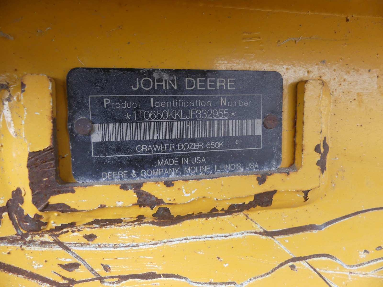 2008 Cat D3K XL Dozer, s/n FFF00192: Encl. Cab, 6-way Blade, Meter Shows 33