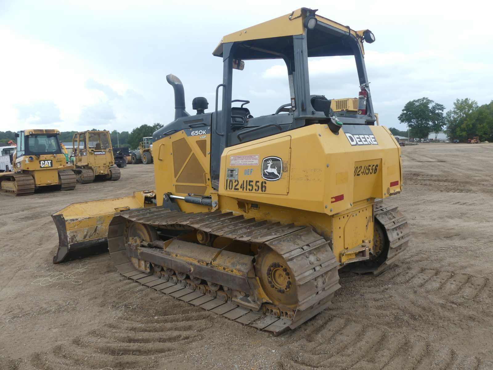 2008 Cat D3K XL Dozer, s/n FFF00192: Encl. Cab, 6-way Blade, Meter Shows 33