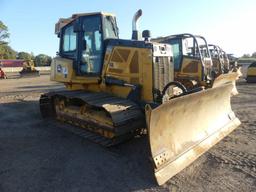 2015 John Deere 700K LGP Dozer, s/n 1T0700KXVFF284697: Encl. Cab, 6-way Bla