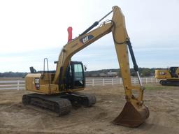 2017 Cat 313FLGC Excavator, s/n HDK10014: Encl. Cab, 32" Bkt., 27.5" Tracks