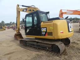 2017 Cat 313FLGC Excavator, s/n HDK10014: Encl. Cab, 32" Bkt., 27.5" Tracks