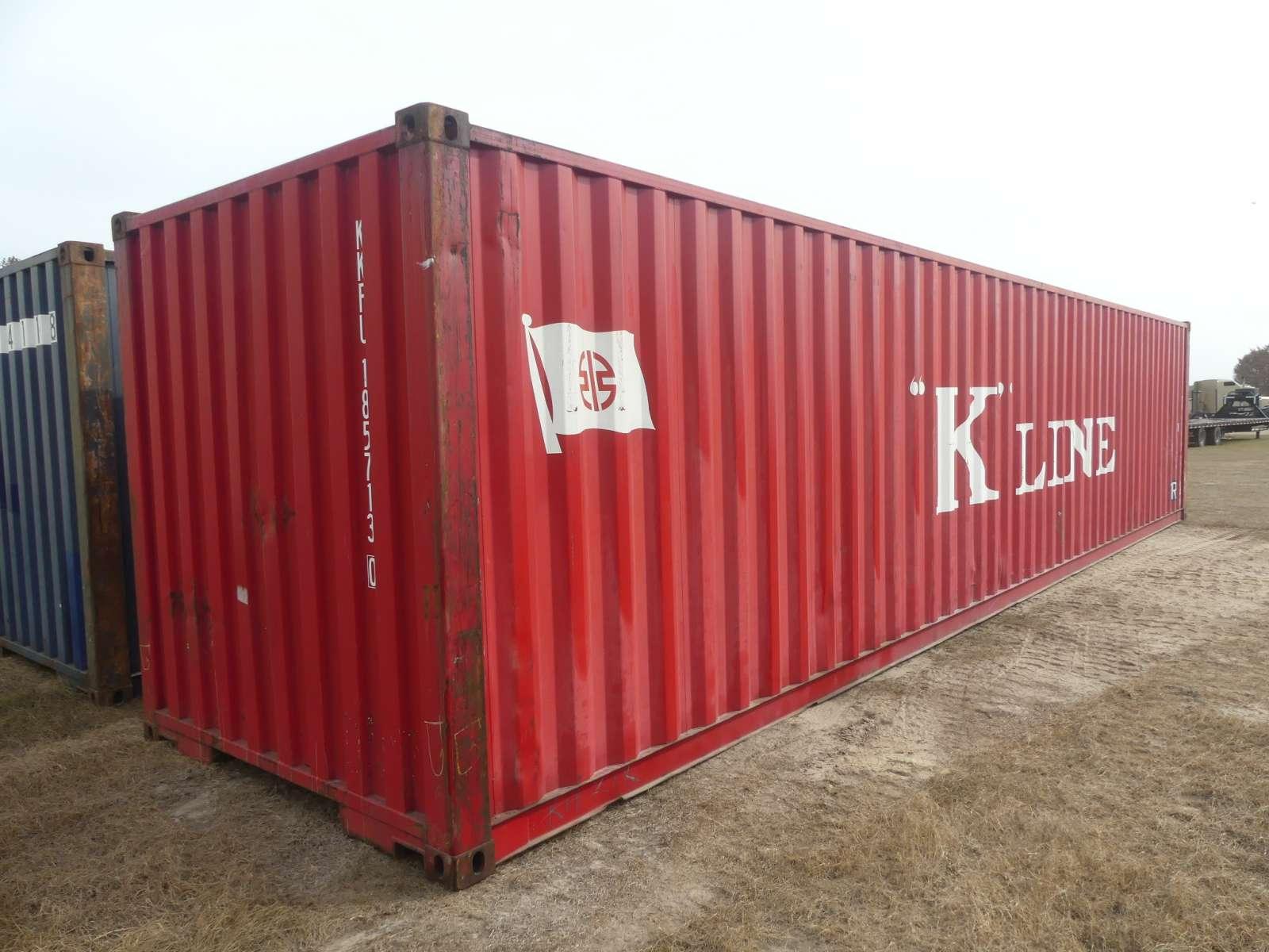 Used 40' Shipping Container, s/n KKFU1857130