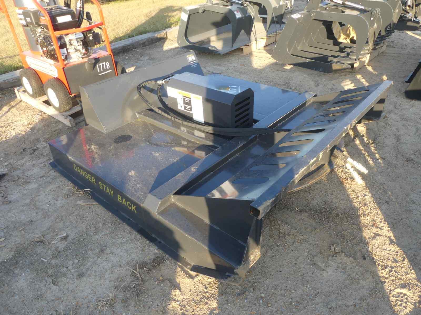 Unused Wolverine 72" Rotary Cutter for Skid Steer