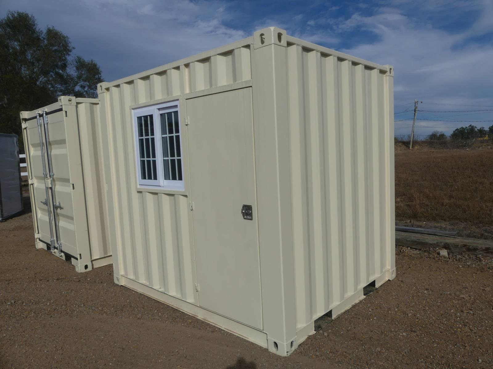 Unused 7x9x8 Container: Window, Side Door, End Door