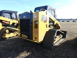2023 Cat 279D3 Skid Steer, s/n RB905150: C/A, 2-sp., Hyd. Quick Attach Bkt.