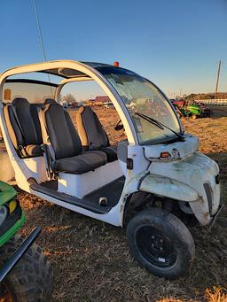 2007 Gem E4 Electric Vehicle (Inoperable), s/n 5ASAG474X8F045239: As Is, No Charger, Tag 83307