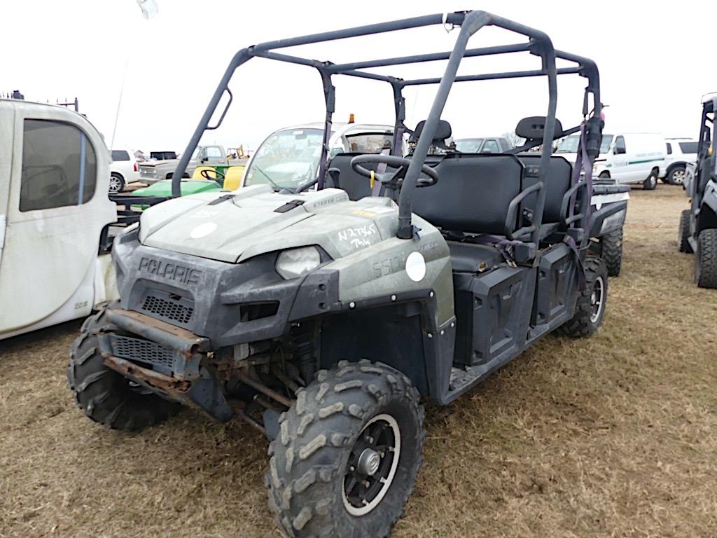 2014 Polaris Ranger 800 Utility Vehicle, s/n 4XAWH76A2E2299043: Crew, 1650