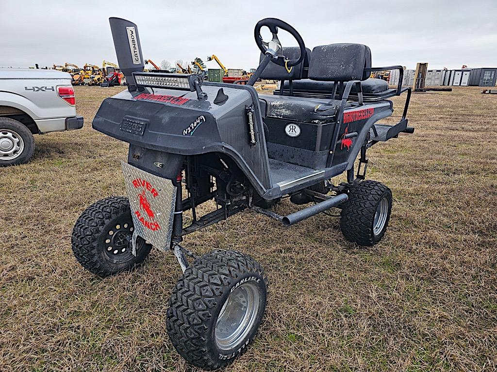 Big Boy EZ Go Golf Cart, s/n 800259: New Batteries, Lift Kit, Tag 81942