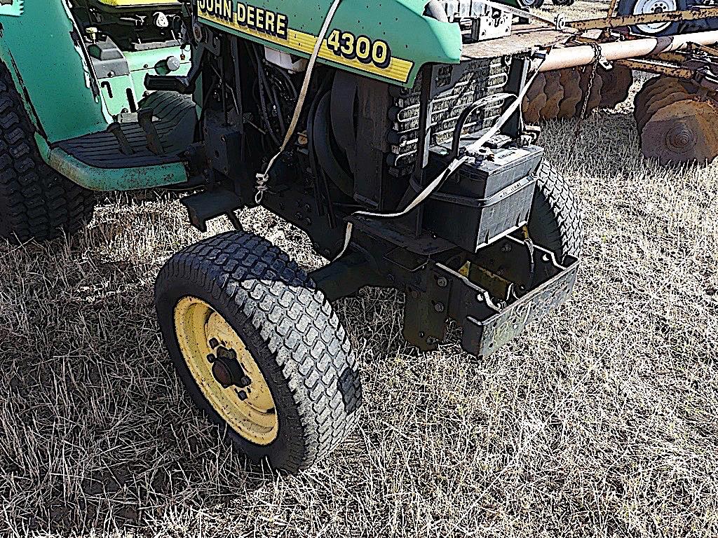 John Deere 4300 Tractor, s/n M133050, Tag 81257