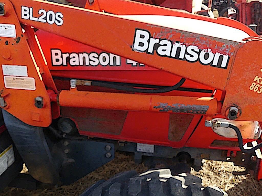 Branson 4720 Tractor, s/n 0N1N00311: Front Loader, Tag 81325