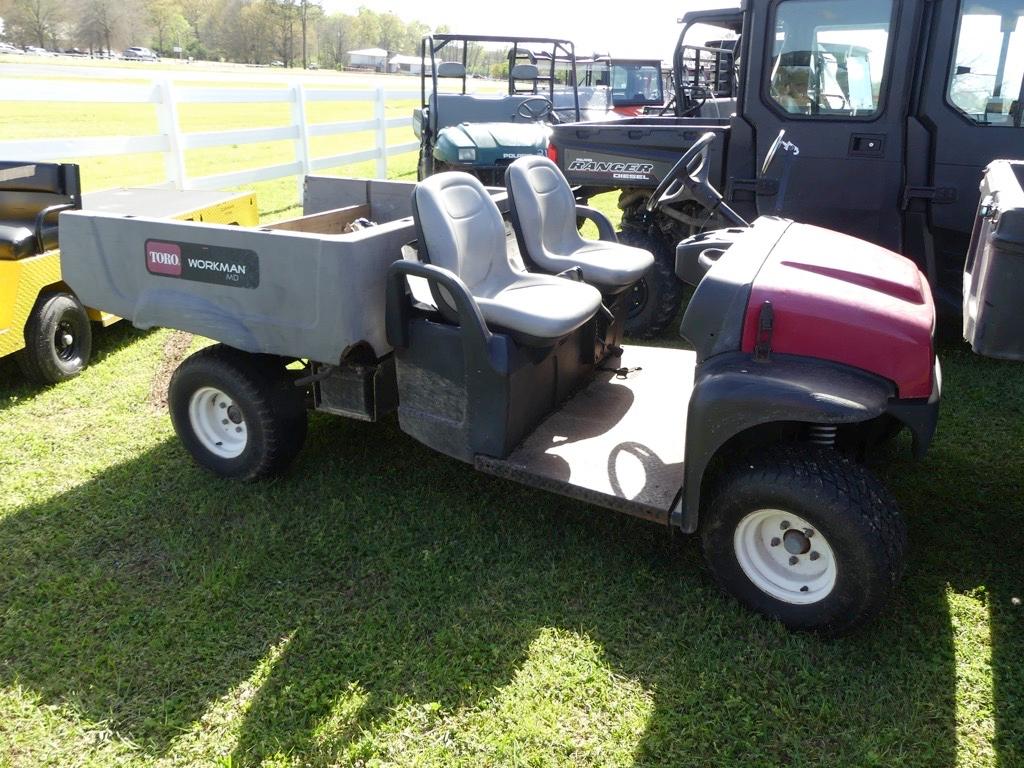 Toro Workman Utility Cart, s/n 312000215 (No Title - $50 Trauma Care Fee Ap