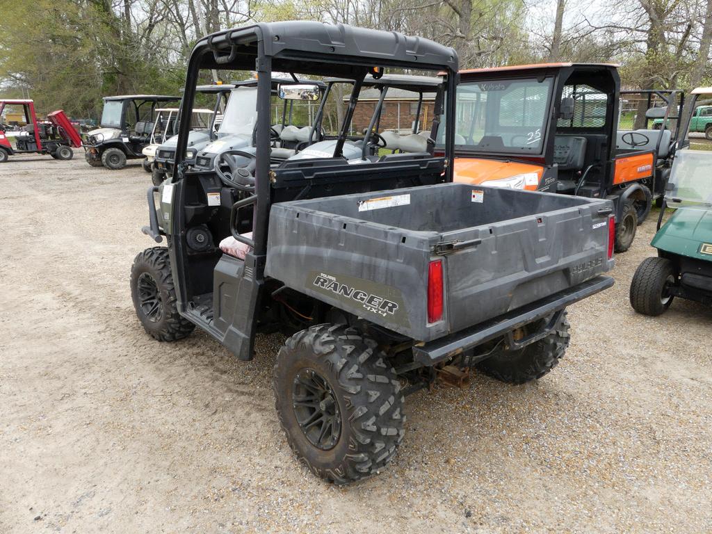 2015 Polaris Ranger 4WD, s/n 3NSRMA32XFE374354 (No Title - $50 Trauma Care