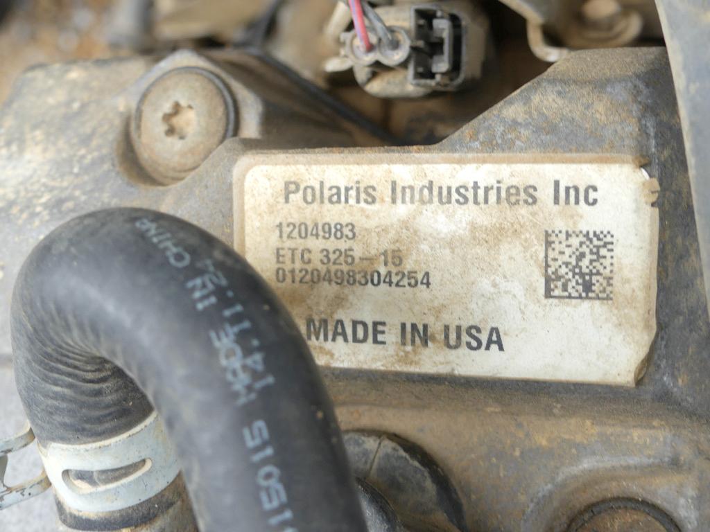 2015 Polaris Ranger 4WD, s/n 3NSRMA32XFE374354 (No Title - $50 Trauma Care