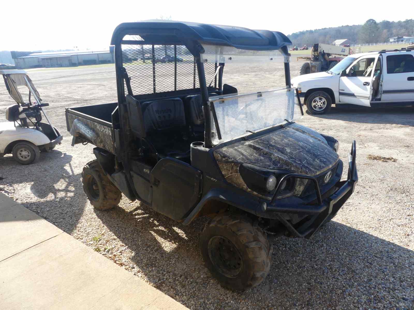 2021 Kubota Sidekick RTV-XG850 4WD Utility Vehicle, s/n A5KH1PGNPMG024851 (