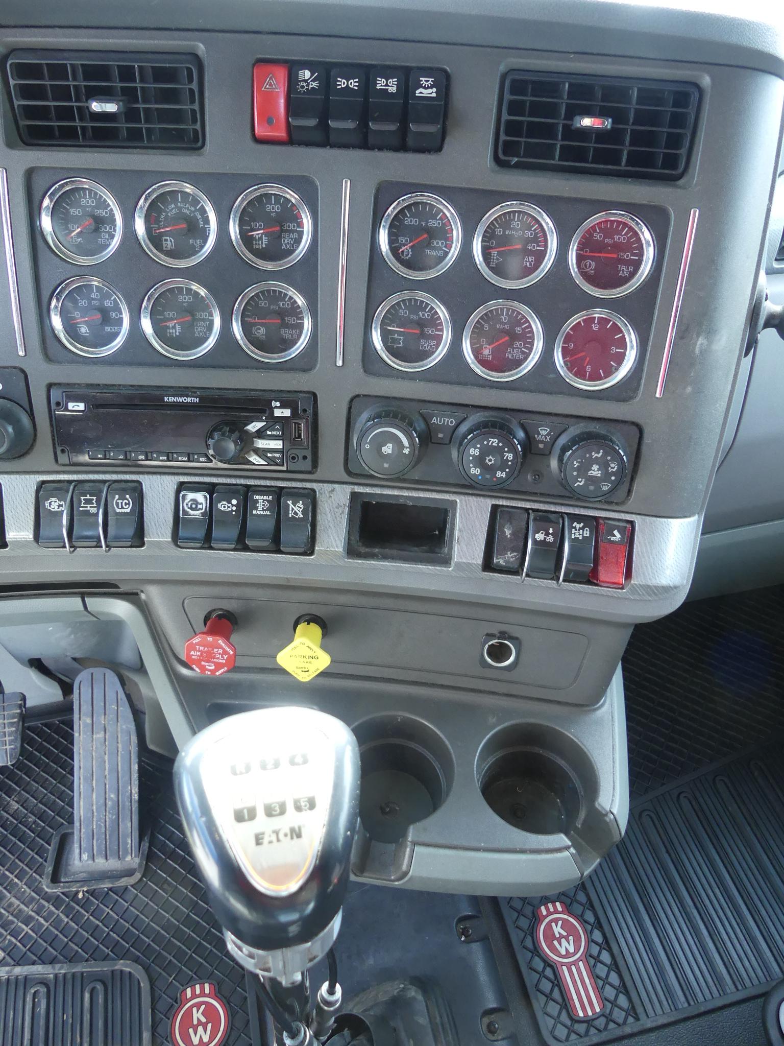2016 Kenworth T680 Truck Tractor, s/n 1XKYDP9X9GJ129508: T/A, Stand Up Slee