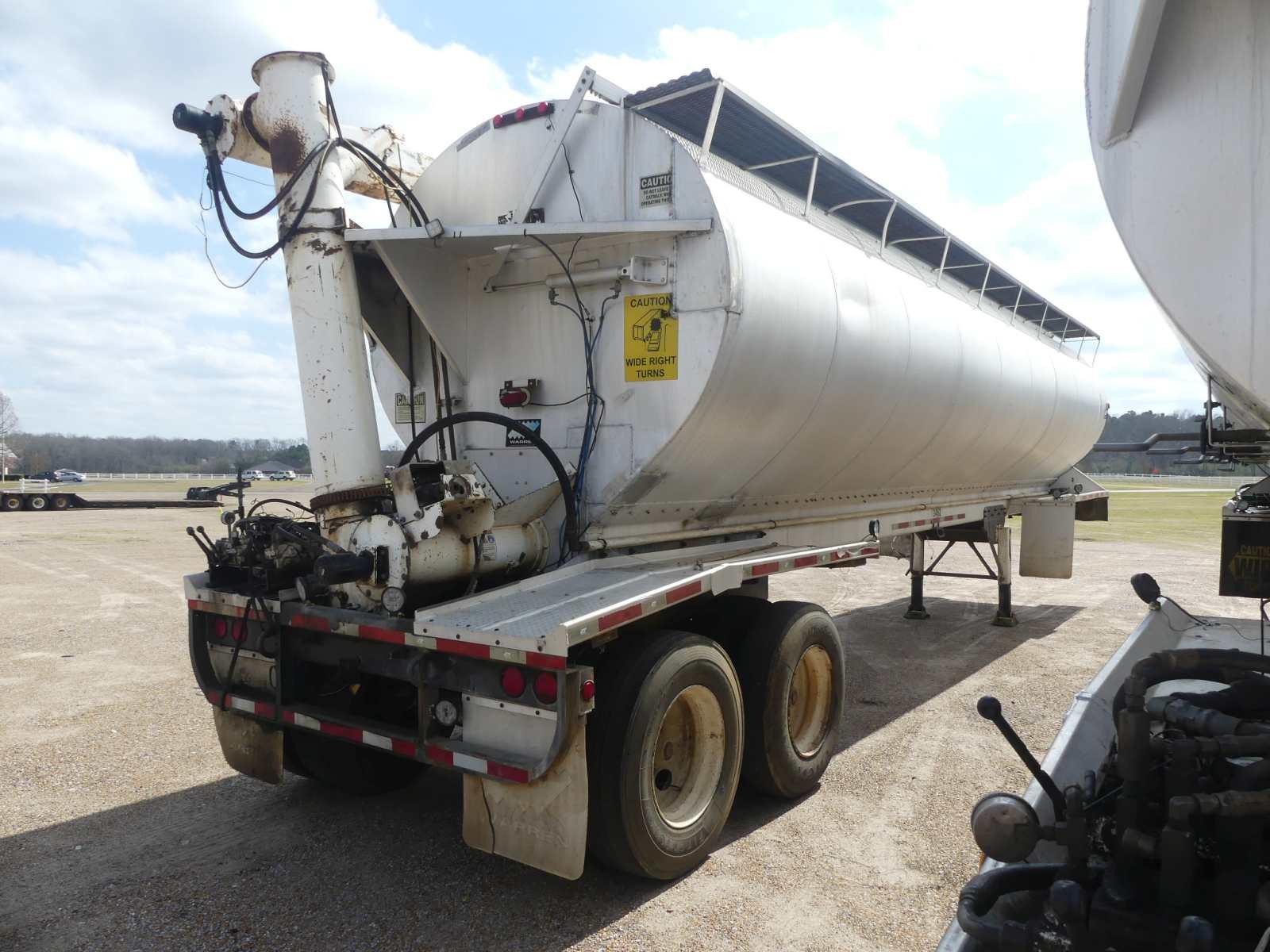 2011 Warren Hydraulic Feed Trailer, s/n 1W9AA3621B1198017: T/A, Model AT-36