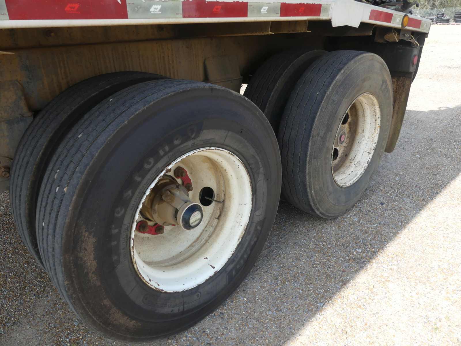 2011 Warren Hydraulic Feed Trailer, s/n 1W9AA3621B1198017: T/A, Model AT-36
