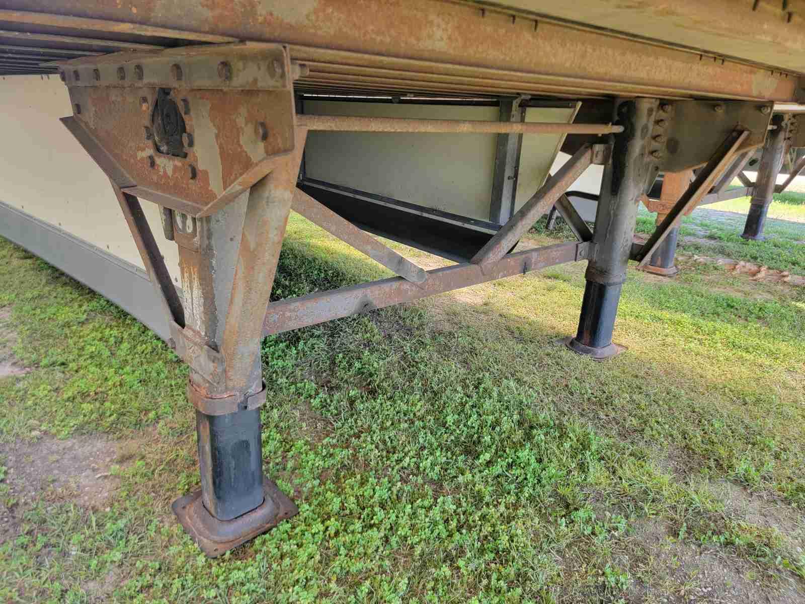 2007 Wabash 53' Van Trailer, s/n 1JJV532W77L051263: T/A, 102" Wide, Spring