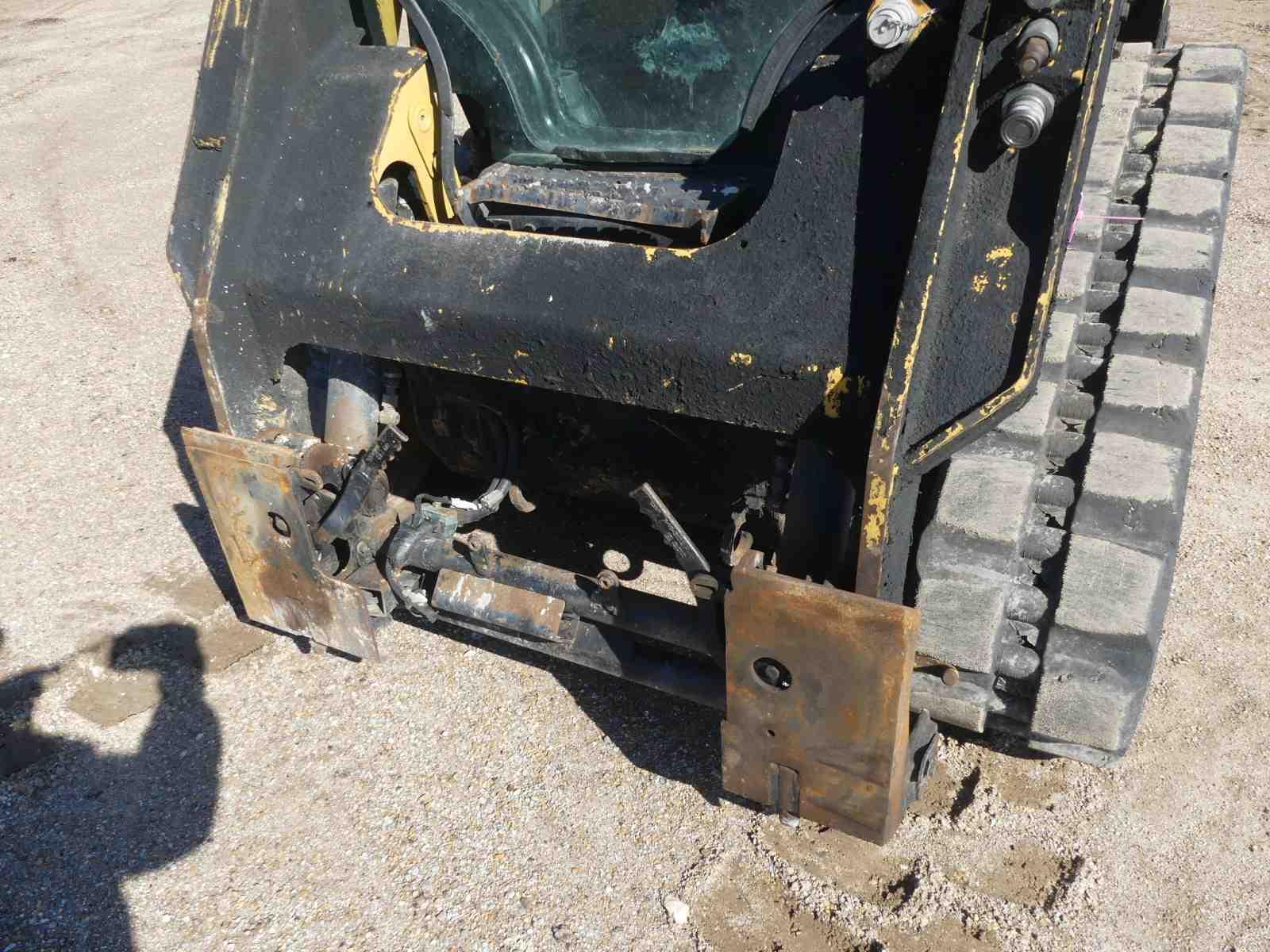 2015 Cat 259D Skid Steer, s/n FTL03833: Encl. Cab, No Bkt., Rubber Tracks,