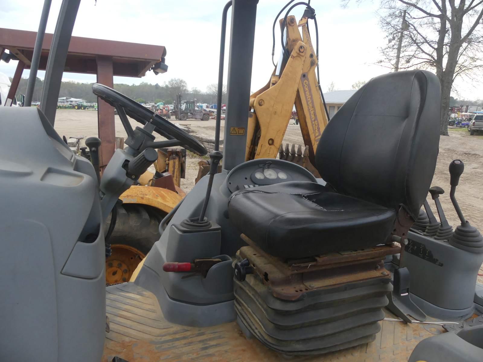 Volvo BL60 4WD Extendahoe, s/n BL60D10503: Canopy, Meter shows 1889 hrs