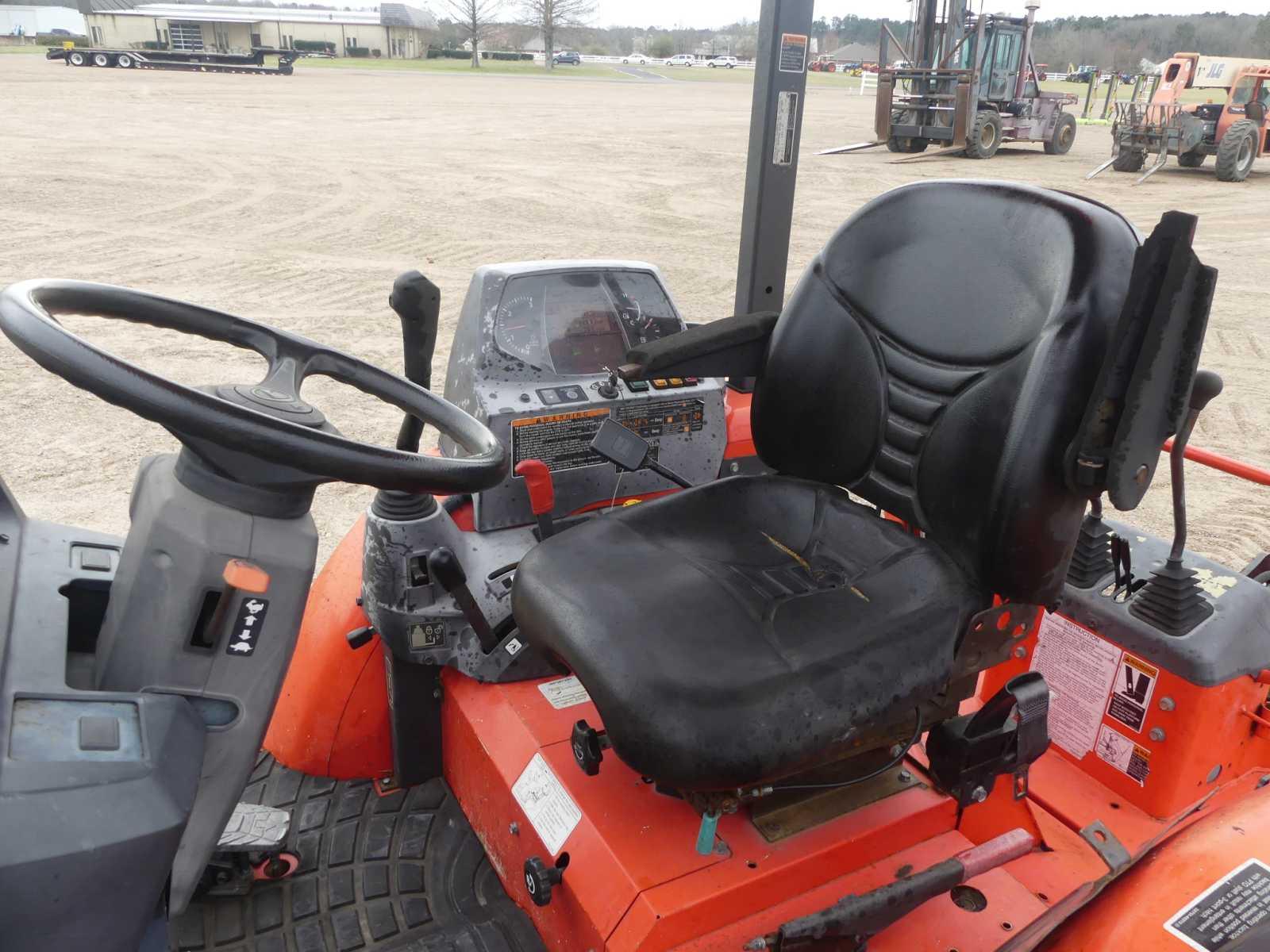 2018 Kubota L47 Loader Backhoe, s/n 51630: Canopy, Hydrostatic, Meter Shows