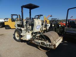 2000 Ingersoll Rand SD40D Vibratory Smooth Drum Compactor, s/n 165859: Cano
