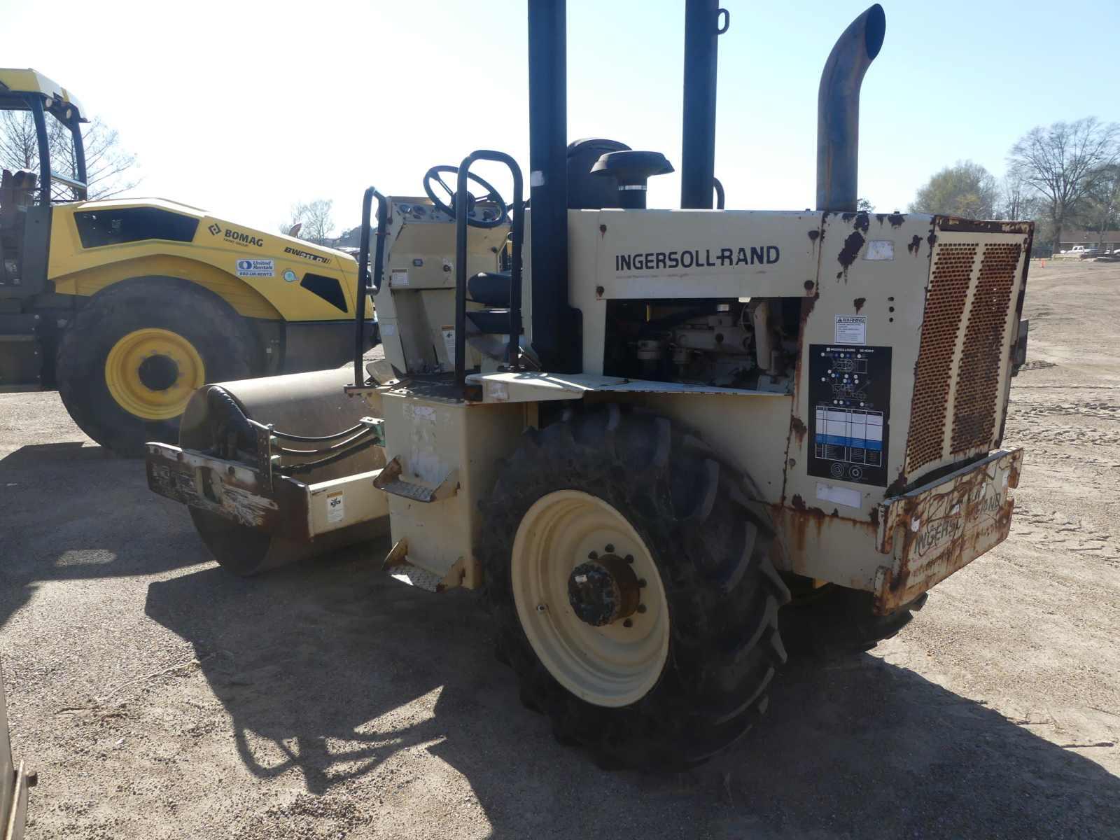 2000 Ingersoll Rand SD40D Vibratory Smooth Drum Compactor, s/n 165859: Cano
