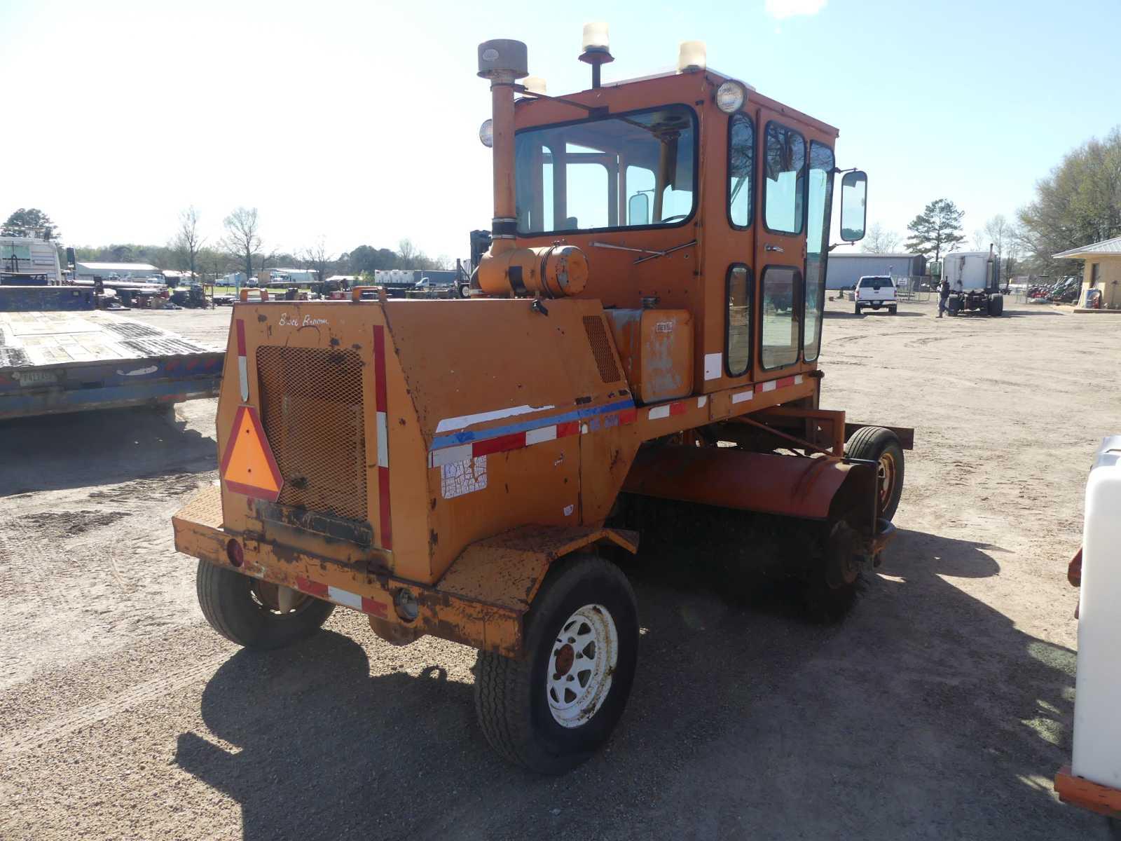 Broce RC300 Sweeper, s/n 88068: Encl. Cab