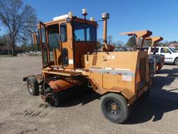 Broce RC300 Sweeper, s/n 88068: Encl. Cab
