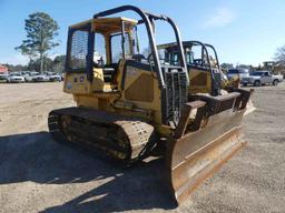 1999 John Deere 650H LGP Dozer, s/n T0650HX876168: Canopy, Sweeps, 6-way Bl