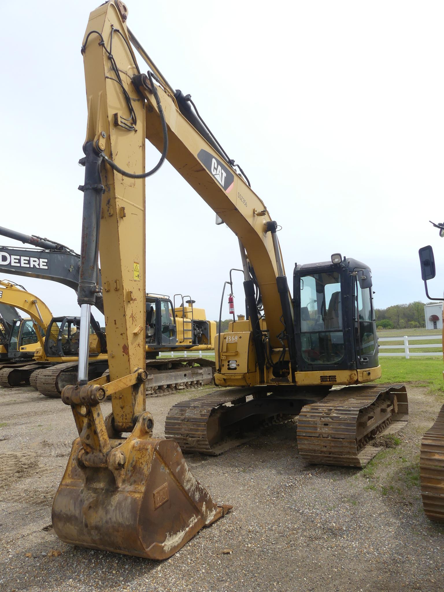 2011 Cat 314D Excavator, s/n SSZ00356: C/A, 28" Pads, 32" Bkt., Meter Shows