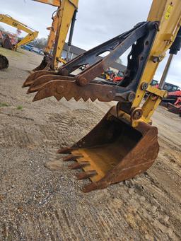 2018 Cat 313FL Excavator, s/n DJE10198: C/A, Aux. Hydraulics, Thumb, 32" Bk