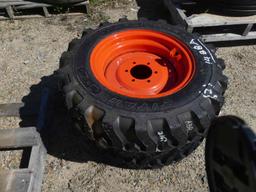 (2) 25x8.5-14 Tires w/ Kubota Rims