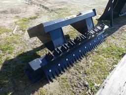 Wolverine Scarifier Attachment, s/n 00390: for Skid Steer, Model RPR-12-72W