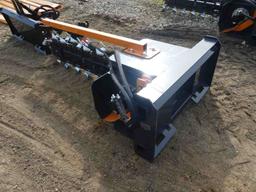 Unused 2023 Wolverine Trencher Attachment: for Skid Steer, Model TCR-12-48H