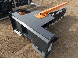 Unused 2023 Wolverine Trencher Attachment: for Skid Steer, Model TCR-12-48H