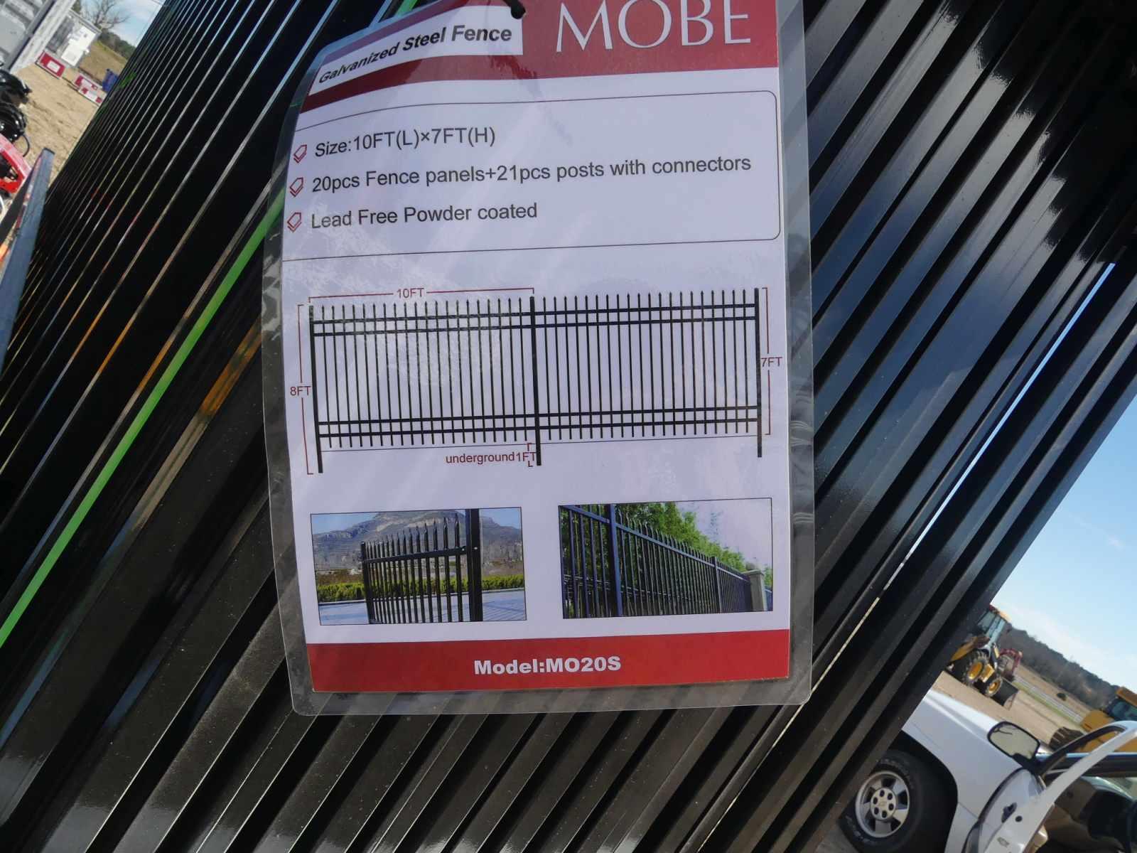 (20) Unused 2024 10'x7' Landscape Fencing