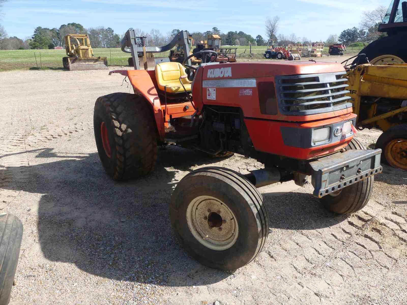 Kubota M4900 Tractor, s/n Unavailable (Salvage): 2wd