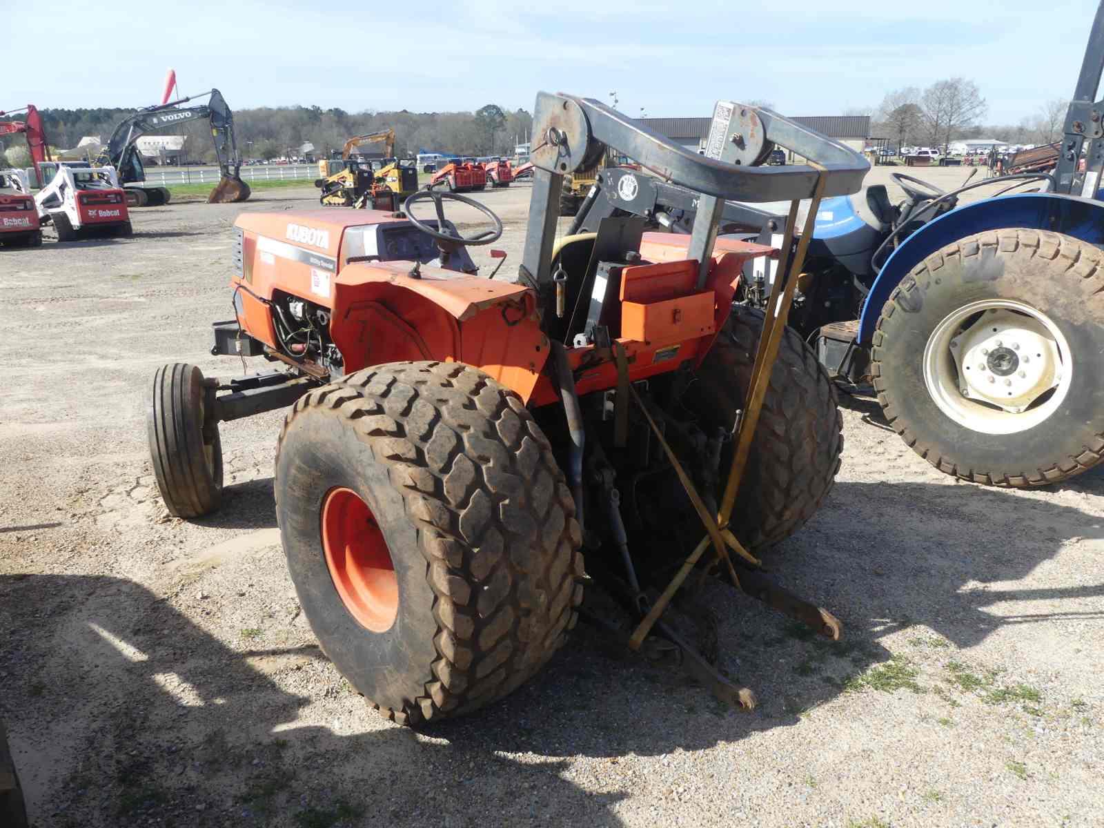 Kubota M4900 Tractor, s/n Unavailable (Salvage): 2wd