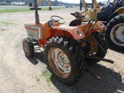 Kubota ZL2202DT MFWD Tractor, s/n 1198 (Salvage): Meter Shows 1602 hrs